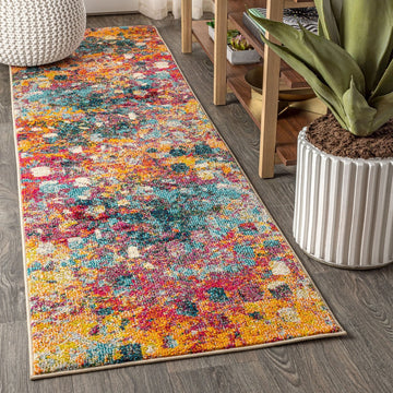 Inspired contemporary Pop Modern Abstract Area Rug
